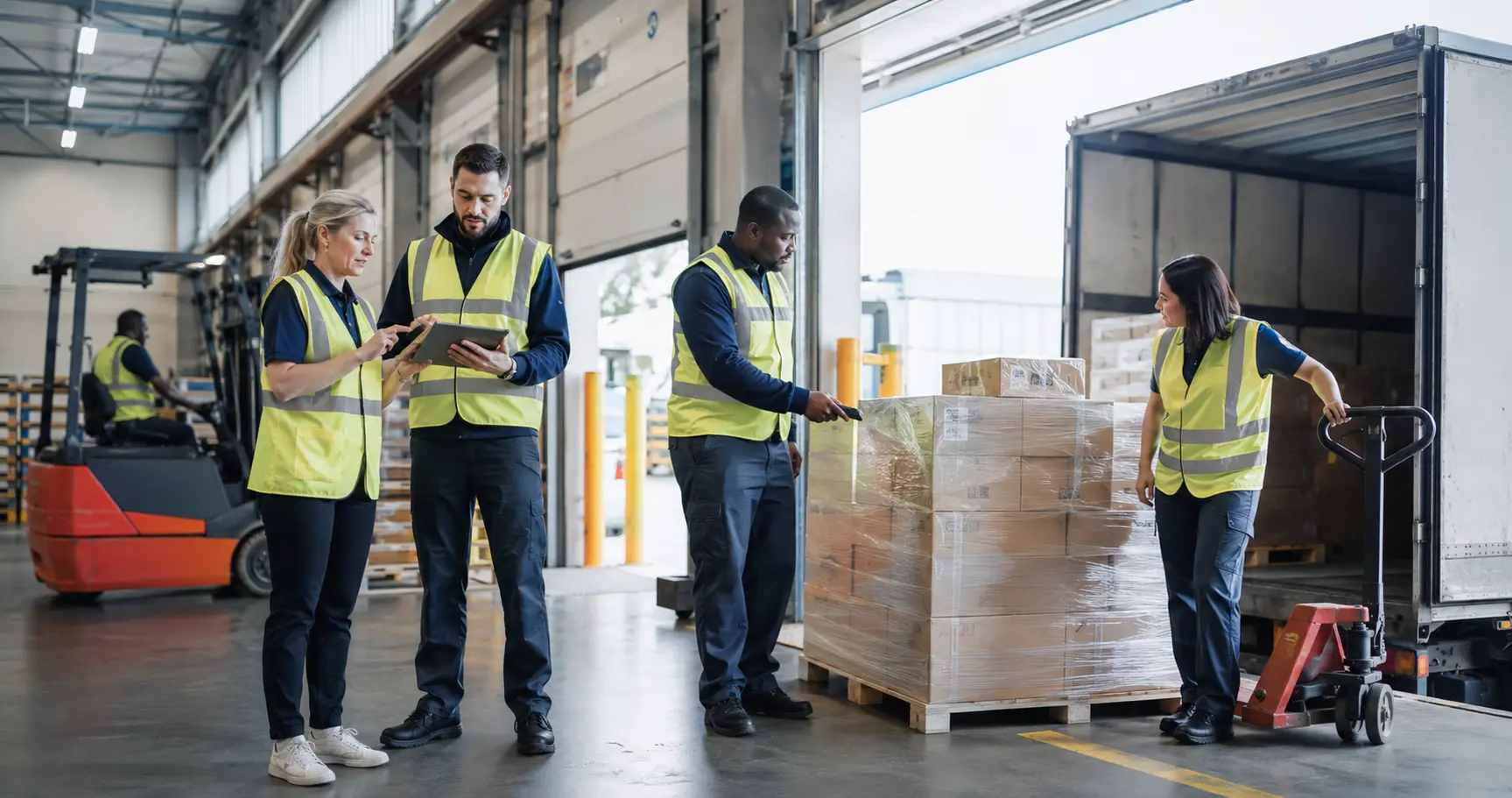 Logistics loading teams