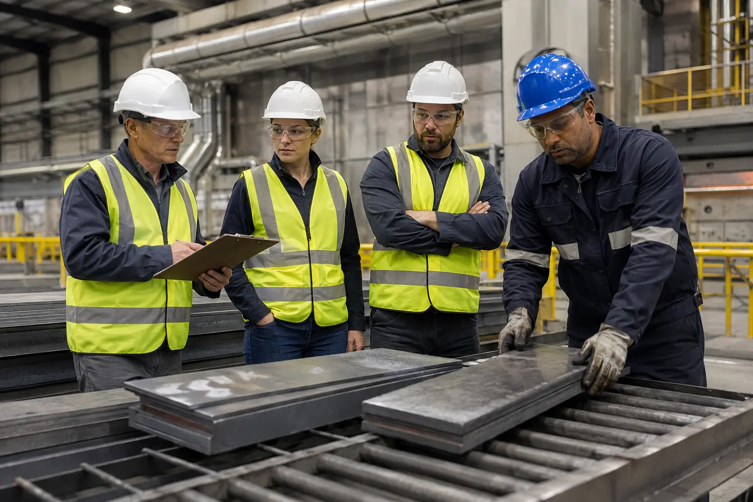 Metallurgy processing teams
